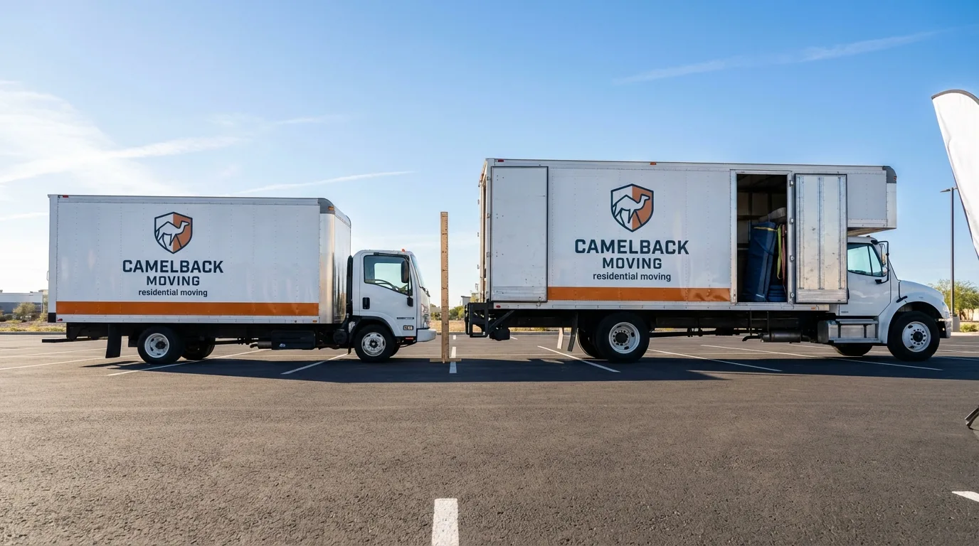 Moving truck size capacity guide in Newbury